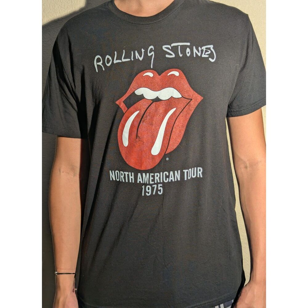 The Rolling Stones 1975 North American Tour T-Shirt - Size L